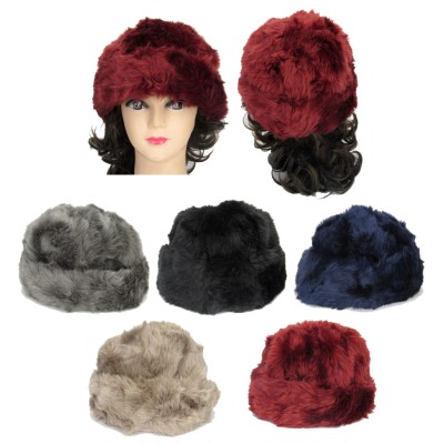  Lady Winter Warm Faux Fur Russian Hat Ushanka Cossack Warmer Muffs  eb-73052331
